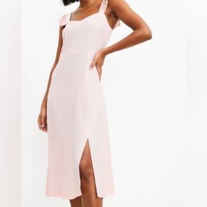 Light Pink Dotted Dress-Always open to negotiate